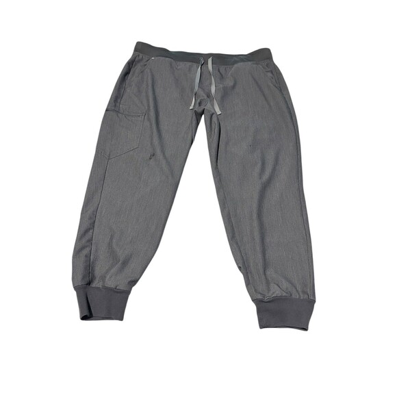 FIGS Pants - FIGS‎ High Waisted Zamora Jogger Scrub Pants Women's 2XLP Gray Nurse #QR14-3